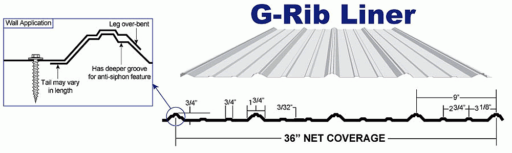 G-Rib Liner Diagram